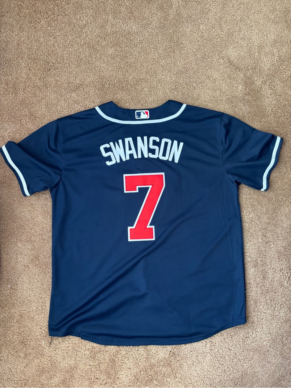 Men’s M Atlanta Braves Dansby Swanson MLB Jersey - Picture 5 of 5